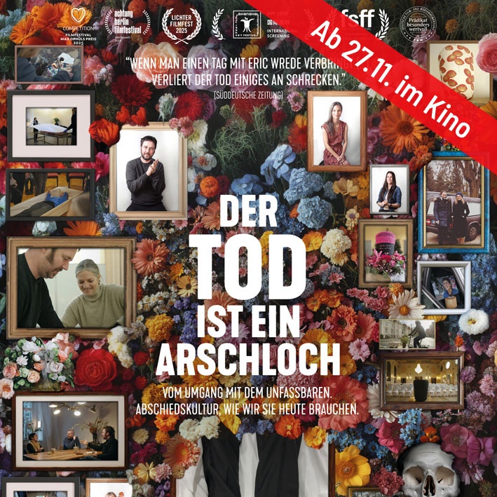 Bundesweiter Kinostart von »DER TOD IST EIN ARSCHLOCH«