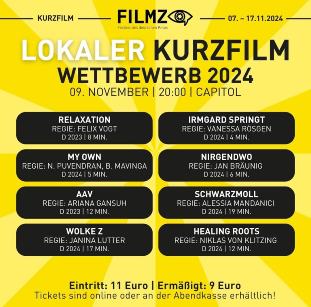 SPONSOR FÜR FILMZ - FESTIVAL DES DEUTSCHEN KINOS